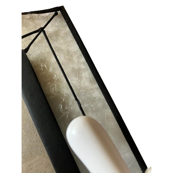 Lot of 2 Fleur-de-Lis Picture Frames Stained Glass French Country Style - Picture 7 of 16